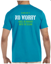 Load image into Gallery viewer, No Worry Tee - Tropical Blue
