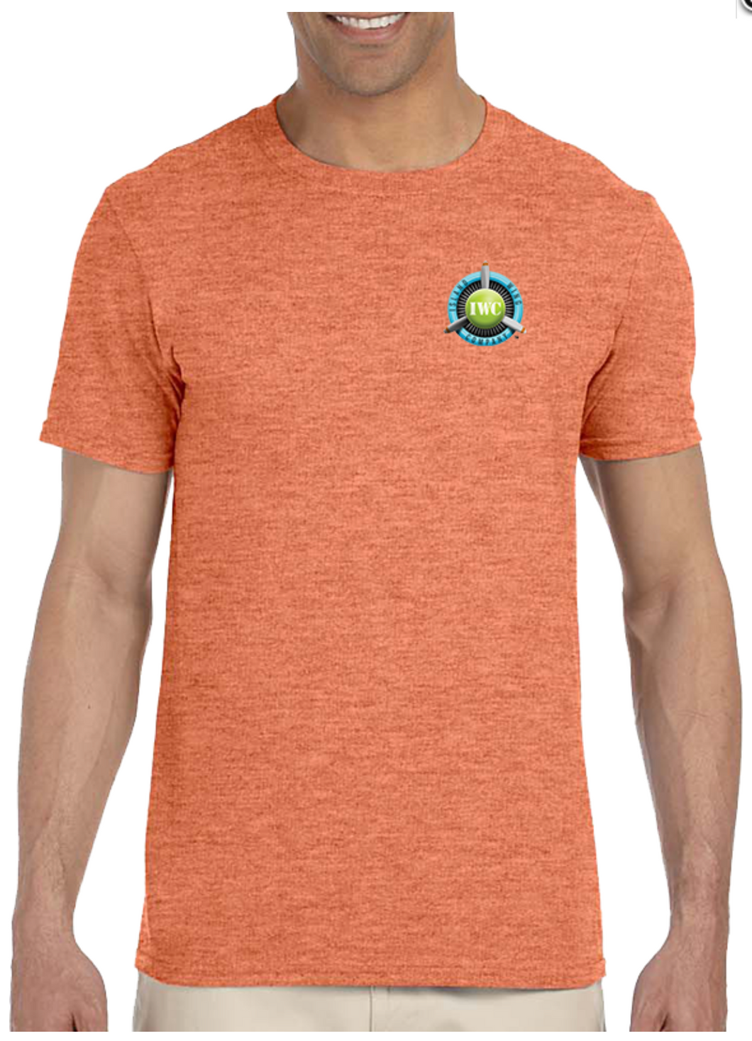 Heather Orange IWC Shirt Assorted Designs - Inventory Closeout Sale